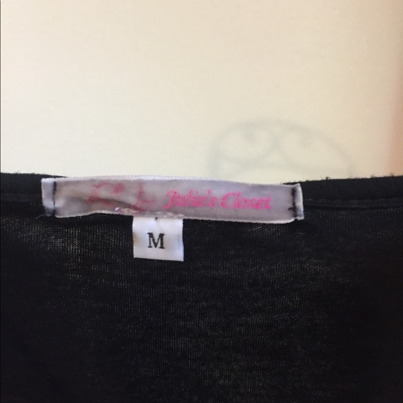 Julie’s closet black top - Picture 7 of 7